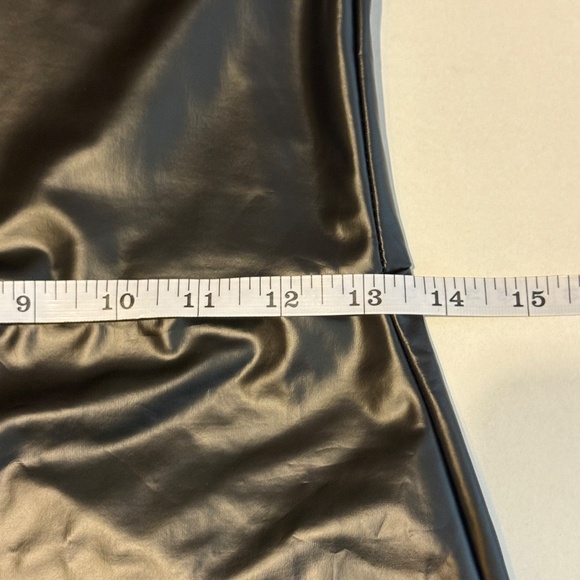Fashion Nova Faux Leather Jumpsuit size Med - Picture 4 of 7